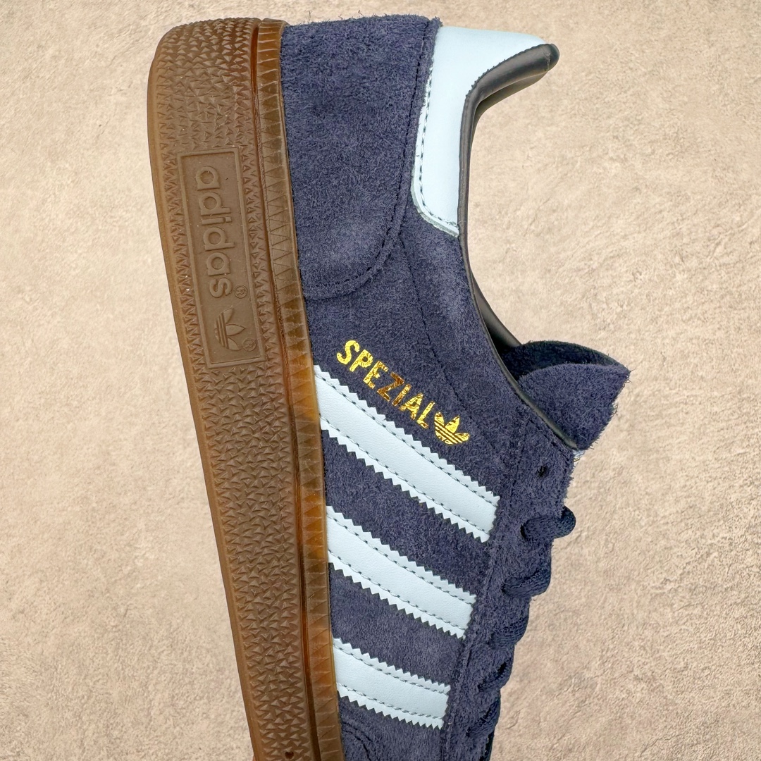  adidas originals Handball SPZL  桑巴 平底鞋 低筒 复古板鞋 休闲鞋 男鞋 女鞋 波鞋 深蓝 BD7633