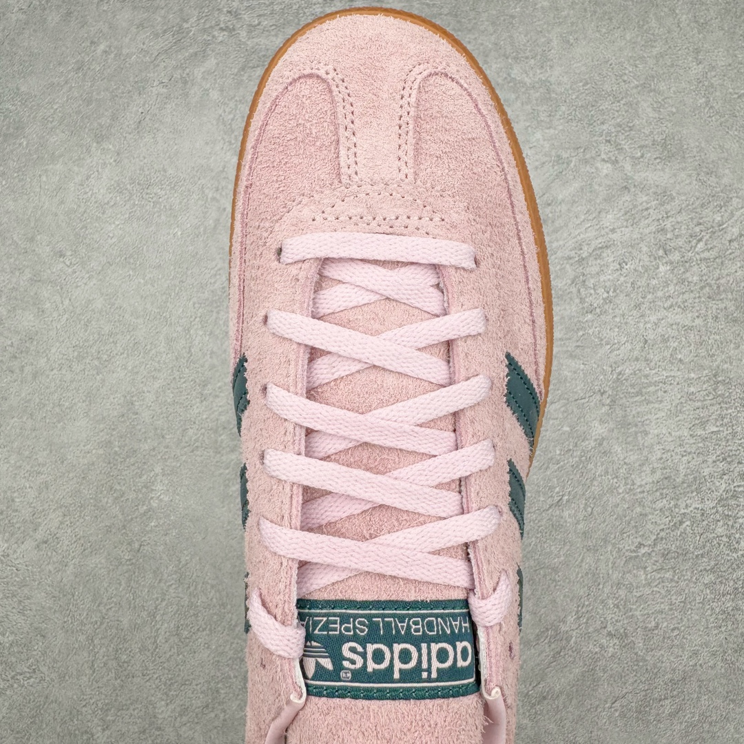  adidas originals Handball SPZL  桑巴 平底鞋 低筒 复古板鞋 休闲鞋 男鞋 女鞋 波鞋粉黑 IF6561