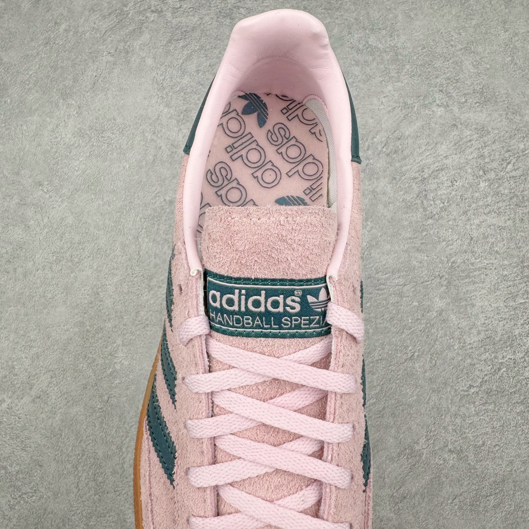  adidas originals Handball SPZL  桑巴 平底鞋 低筒 复古板鞋 休闲鞋 男鞋 女鞋 波鞋粉黑 IF6561