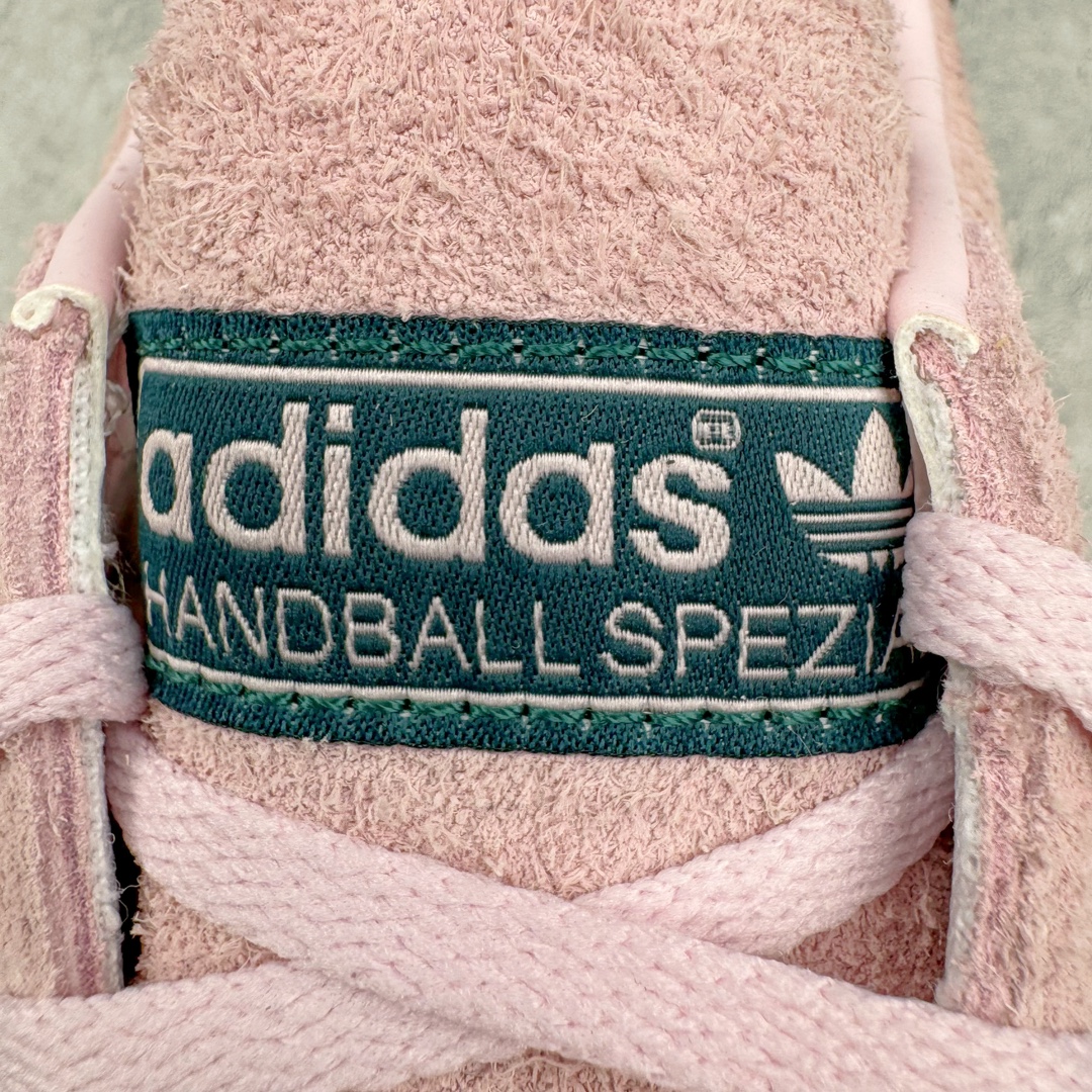  adidas originals Handball SPZL  桑巴 平底鞋 低筒 复古板鞋 休闲鞋 男鞋 女鞋 波鞋粉黑 IF6561