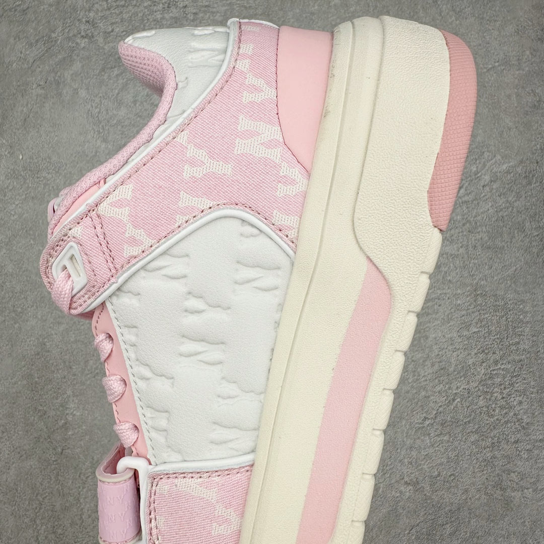  MLB Chunky Liner MID 纽约洋基队  低筒 厚底 老爹鞋 防滑减震耐磨 板鞋 休闲鞋 男鞋 女鞋 波鞋 粉色 3ASXCMM4N-50PKS