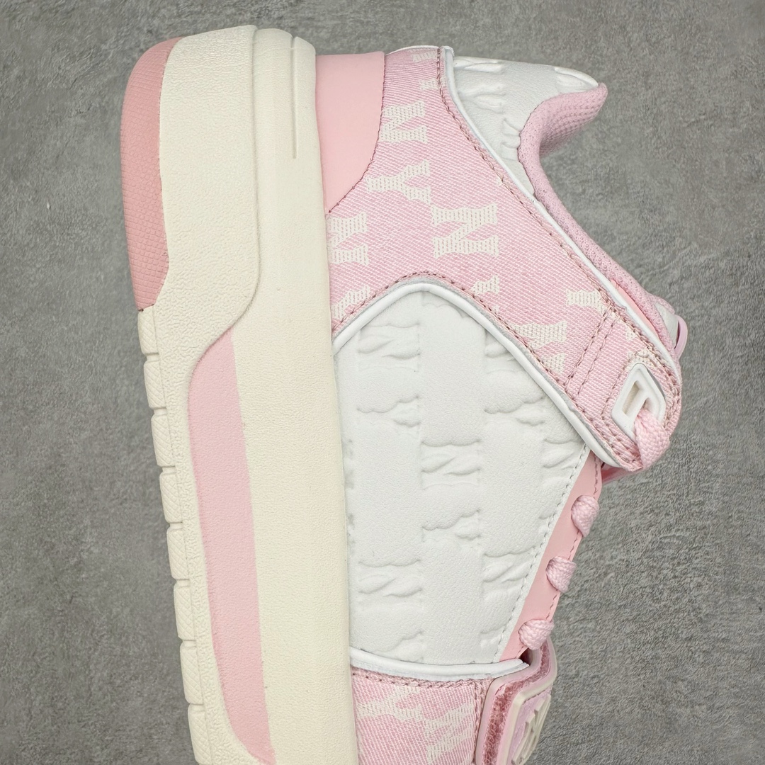  MLB Chunky Liner MID 纽约洋基队  低筒 厚底 老爹鞋 防滑减震耐磨 板鞋 休闲鞋 男鞋 女鞋 波鞋 粉色 3ASXCMM4N-50PKS