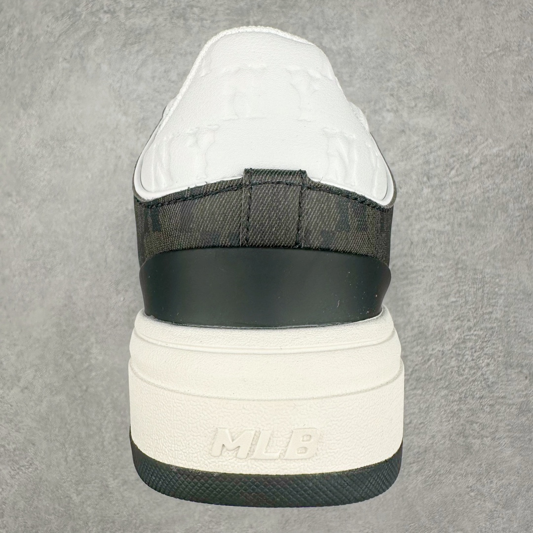  MLB Chunky Liner MID 纽约洋基队  低筒 厚底 老爹鞋 防滑减震耐磨 板鞋 休闲鞋 男鞋 女鞋 波鞋 黑白 3ASXCMM4N-50BKS