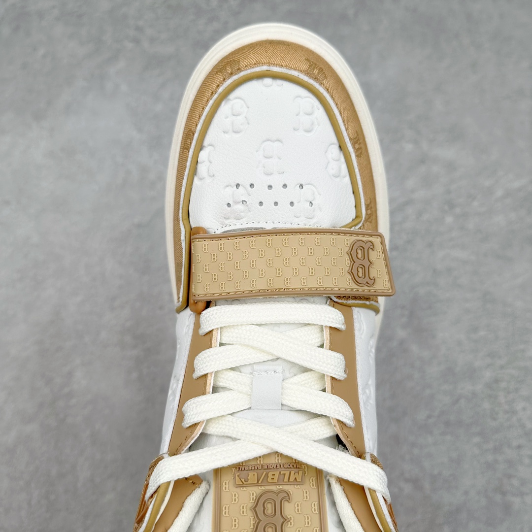  MLB Chunky Liner MID 纽约洋基队  低筒 厚底 老爹鞋 防滑减震耐磨 板鞋 休闲鞋 男鞋 女鞋 波鞋 米黄 3ASXCMM4N-43BGS