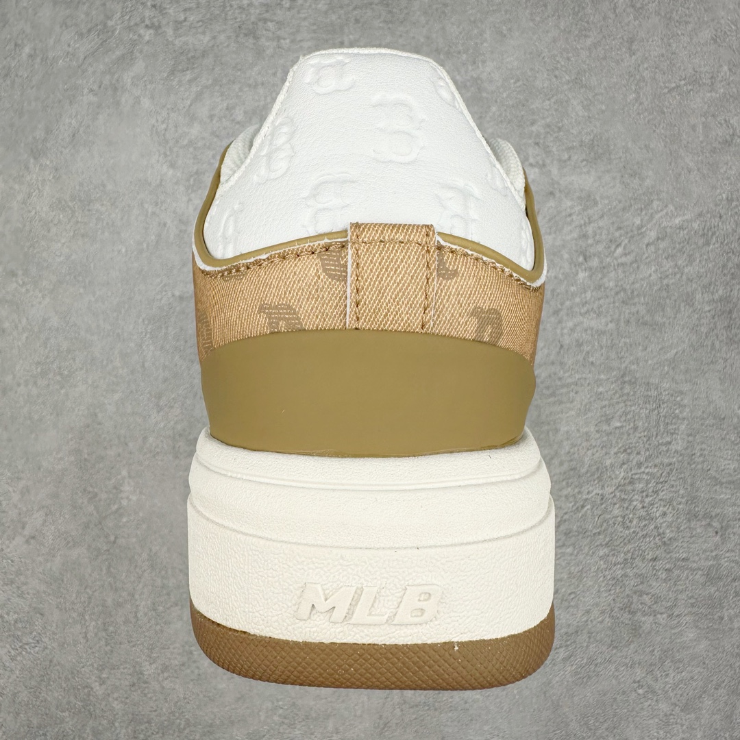  MLB Chunky Liner MID 纽约洋基队  低筒 厚底 老爹鞋 防滑减震耐磨 板鞋 休闲鞋 男鞋 女鞋 波鞋 米黄 3ASXCMM4N-43BGS