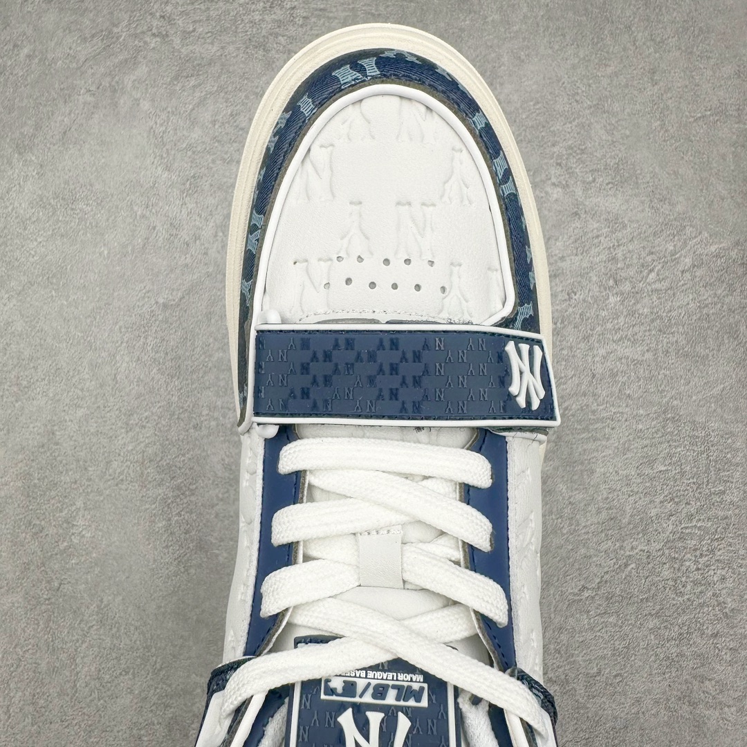  MLB Chunky Liner MID 纽约洋基队  低筒 厚底 老爹鞋 防滑减震耐磨 板鞋 休闲鞋 男鞋 女鞋 波鞋 藏青色 3ASXCMM4N-50NYS
