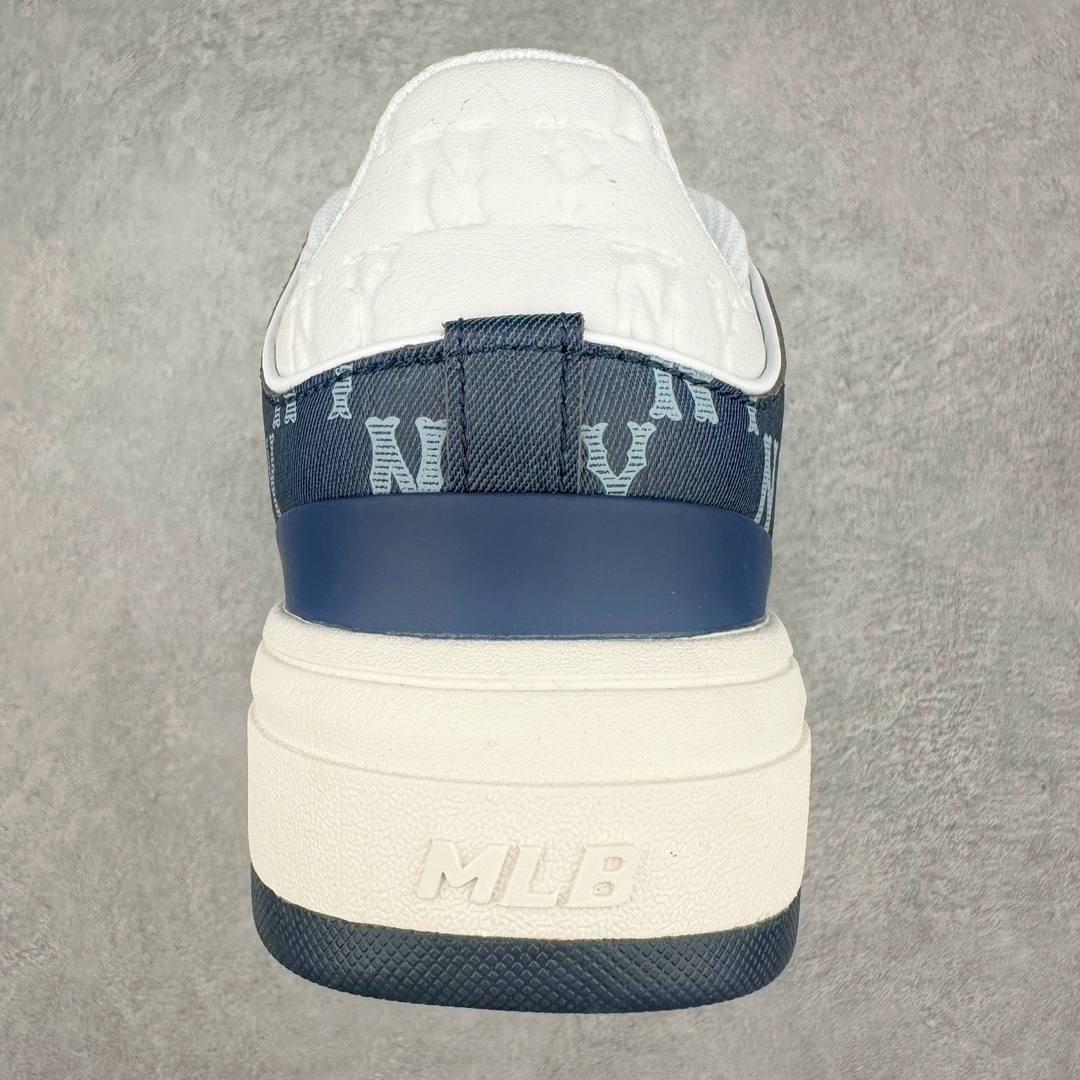  MLB Chunky Liner MID 纽约洋基队  低筒 厚底 老爹鞋 防滑减震耐磨 板鞋 休闲鞋 男鞋 女鞋 波鞋 藏青色 3ASXCMM4N-50NYS
