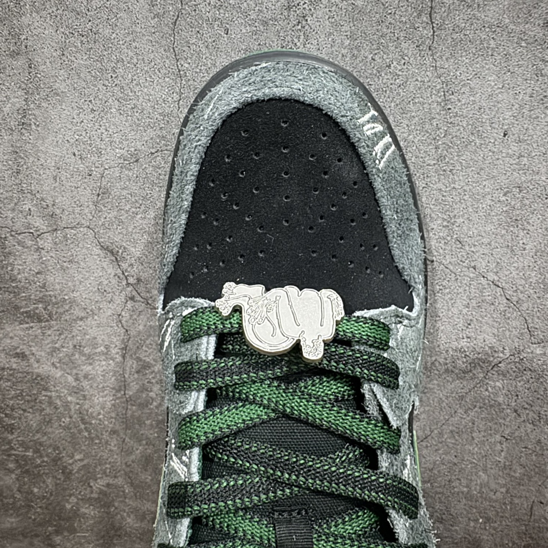  There Skateboards Dunk SB Low 低筒 复古板鞋 休闲鞋 男鞋 女鞋 波鞋 黑绿 HF7743-001