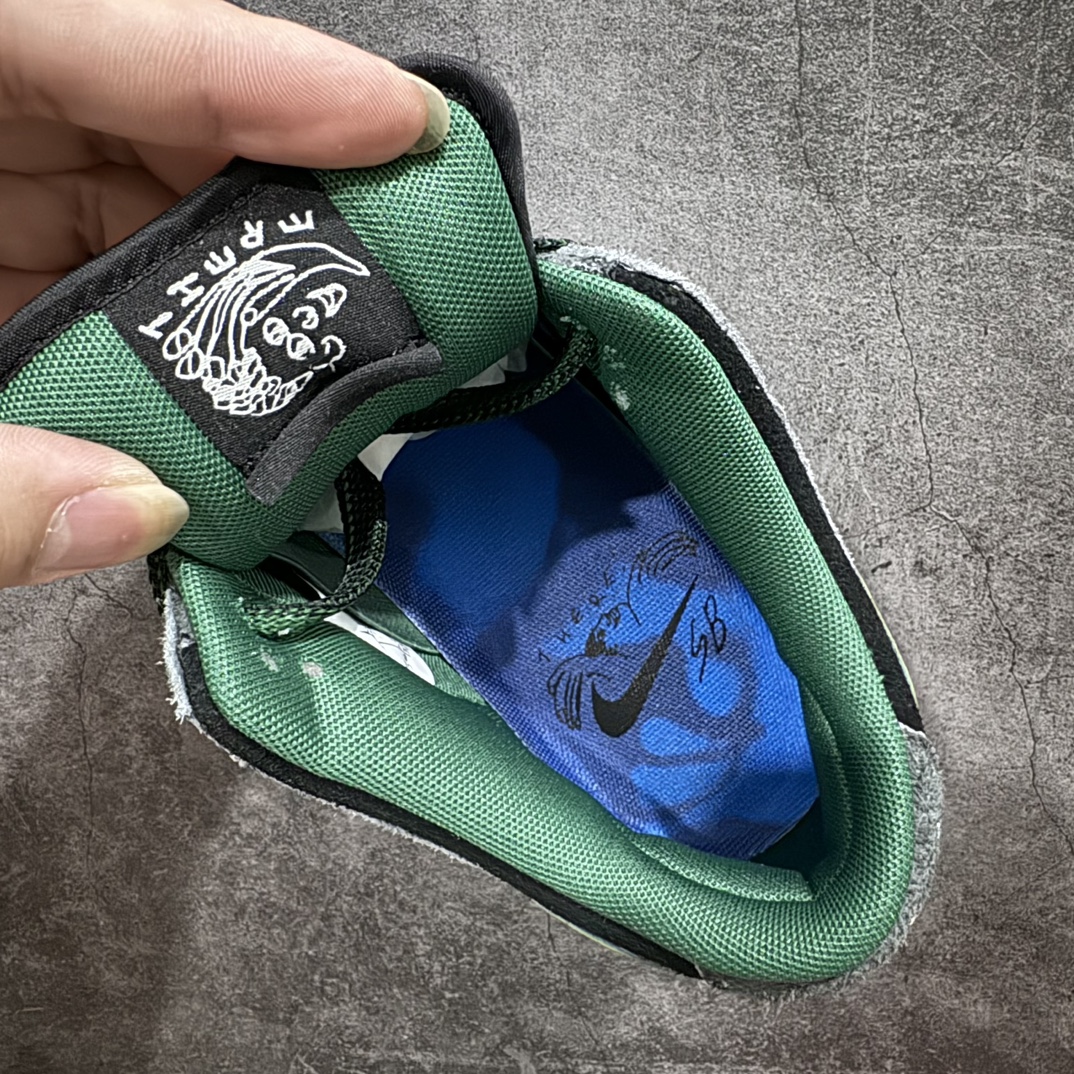  There Skateboards Dunk SB Low 低筒 复古板鞋 休闲鞋 男鞋 女鞋 波鞋 黑绿 HF7743-001