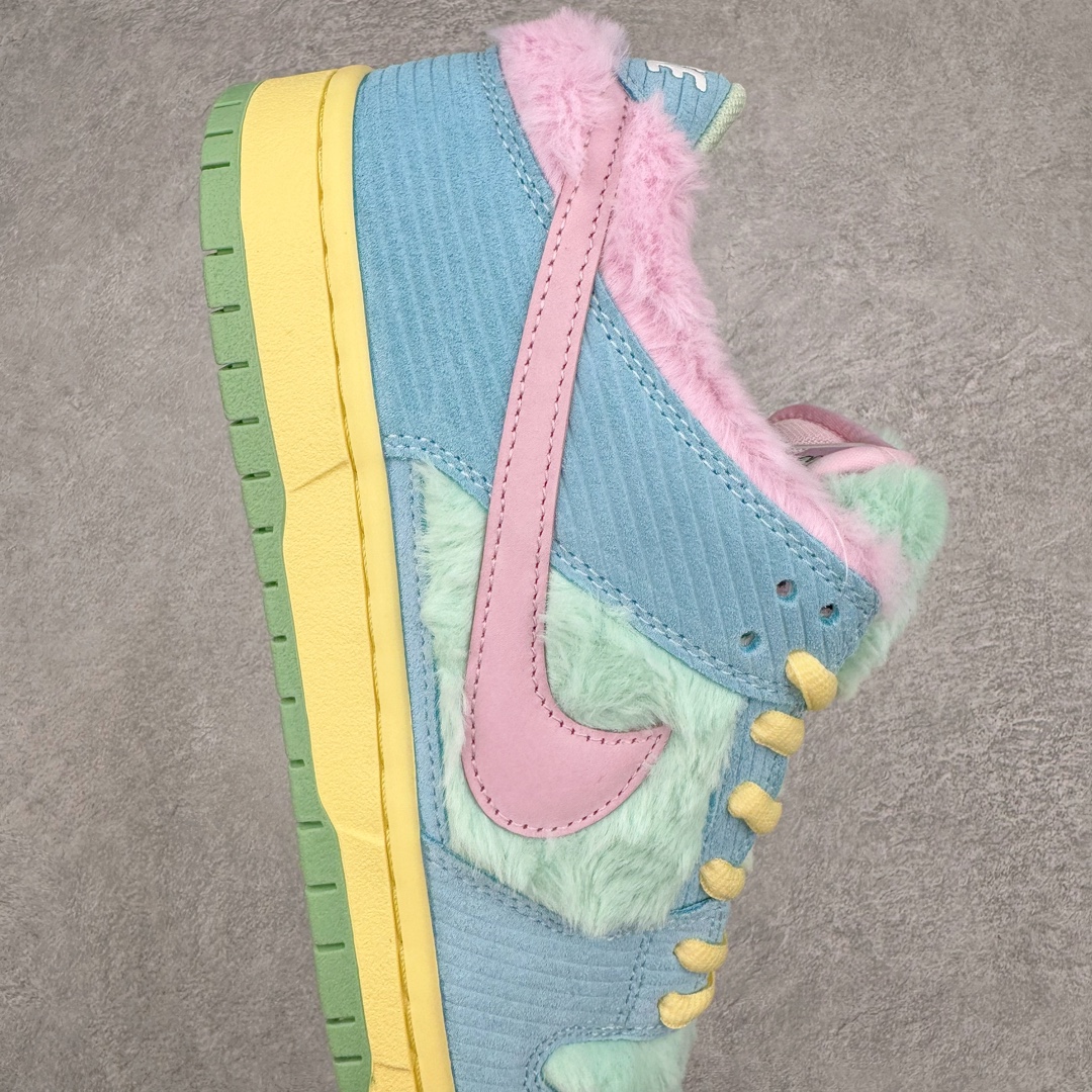  Verdy Dunk SB Low  低筒 复古板鞋 休闲鞋 男鞋 女鞋 波鞋 蓝绿粉 FN6040-400