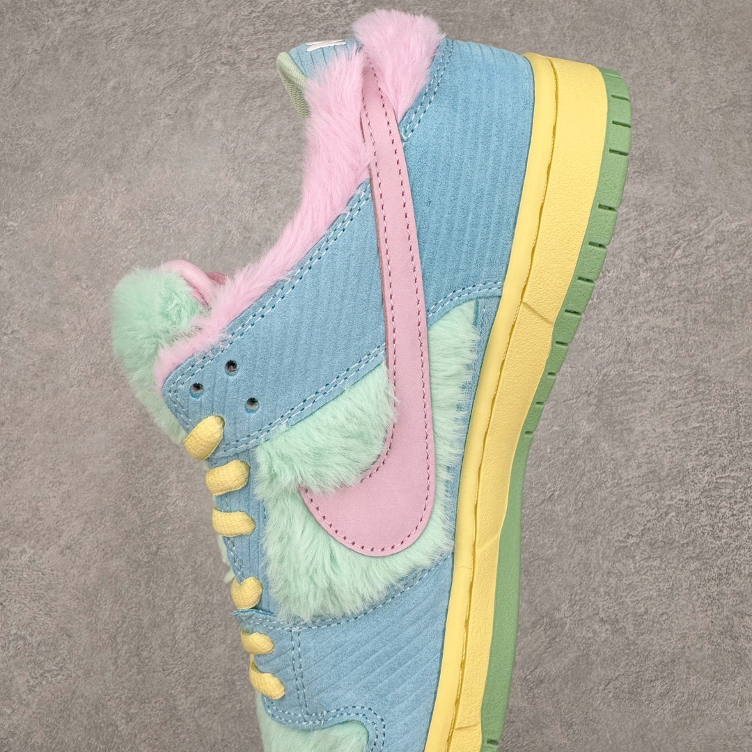  Verdy Dunk SB Low  低筒 复古板鞋 休闲鞋 男鞋 女鞋 波鞋 蓝绿粉 FN6040-400
