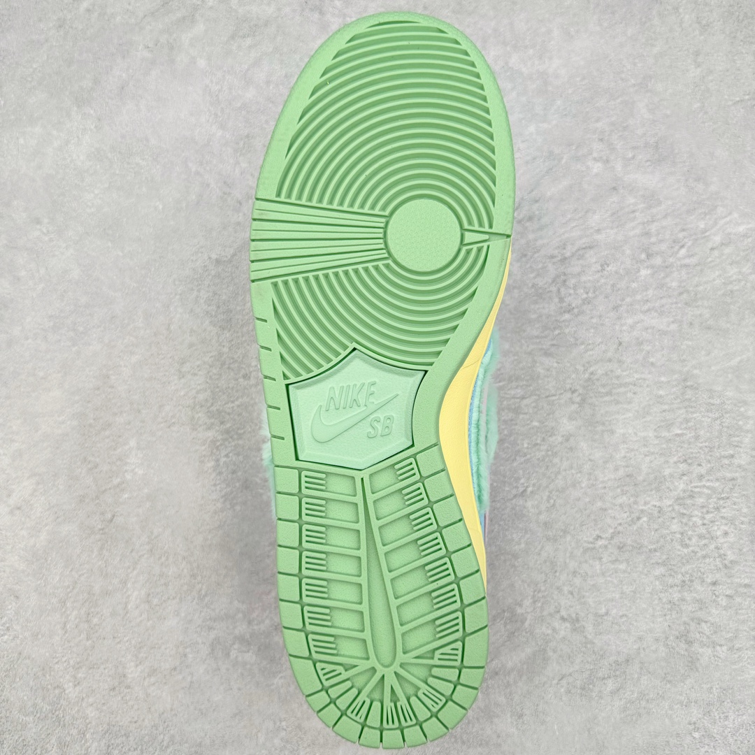  Verdy Dunk SB Low  低筒 复古板鞋 休闲鞋 男鞋 女鞋 波鞋 蓝绿粉 FN6040-400