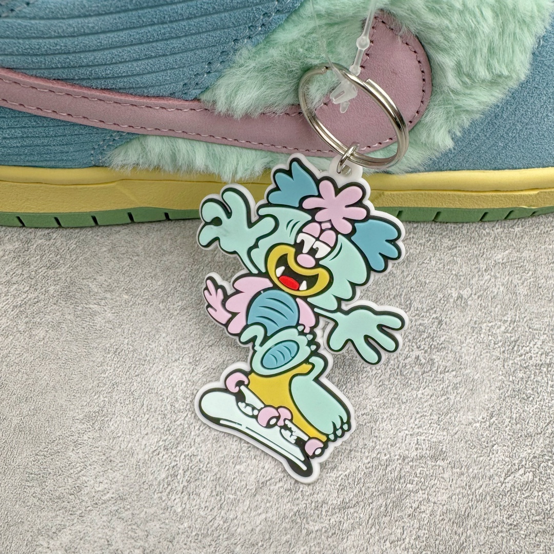  Verdy Dunk SB Low  低筒 复古板鞋 休闲鞋 男鞋 女鞋 波鞋 蓝绿粉 FN6040-400