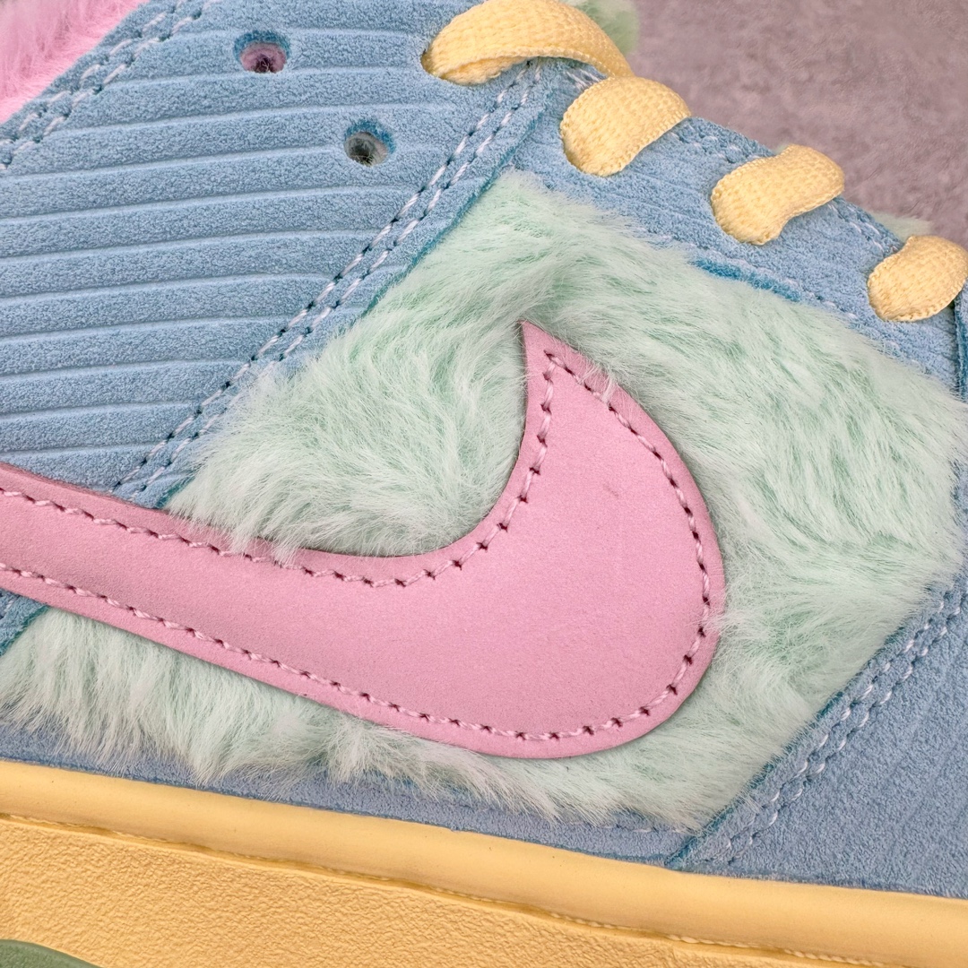  Verdy Dunk SB Low  低筒 复古板鞋 休闲鞋 男鞋 女鞋 波鞋 蓝绿粉 FN6040-400