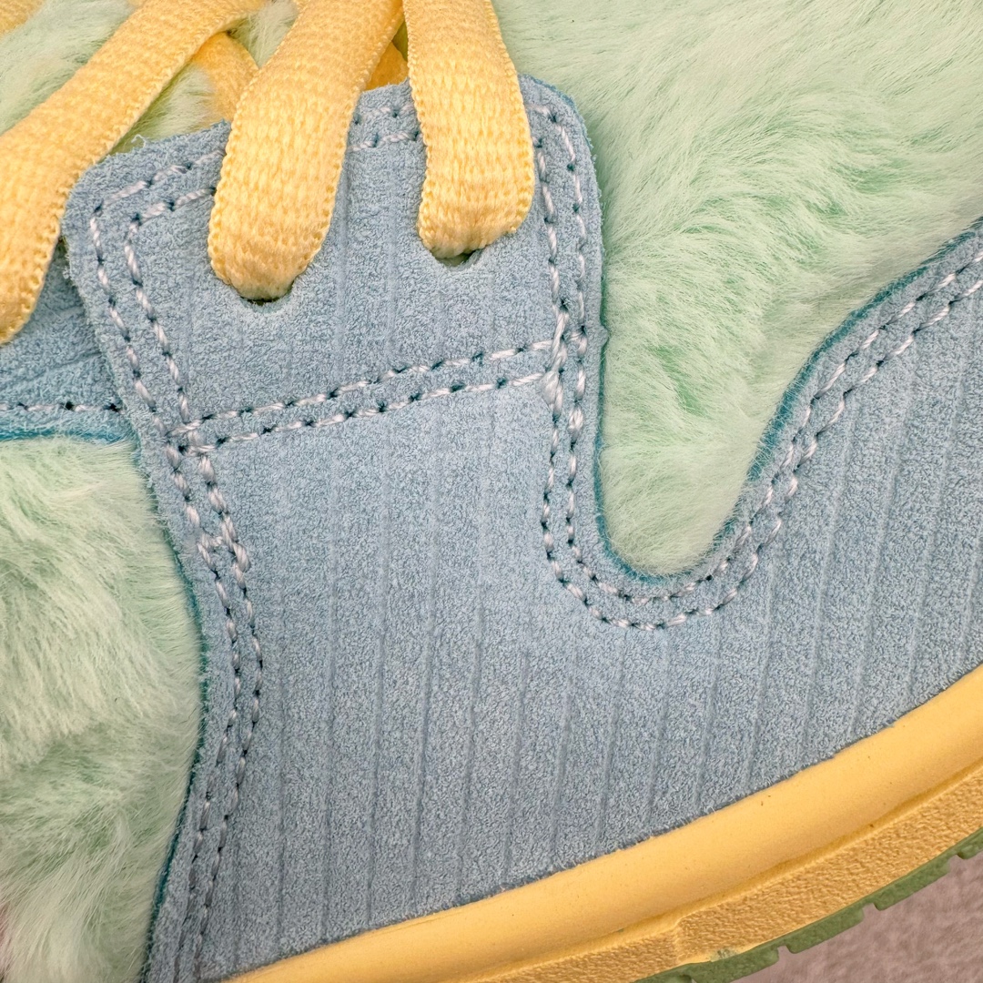  Verdy Dunk SB Low  低筒 复古板鞋 休闲鞋 男鞋 女鞋 波鞋 蓝绿粉 FN6040-400