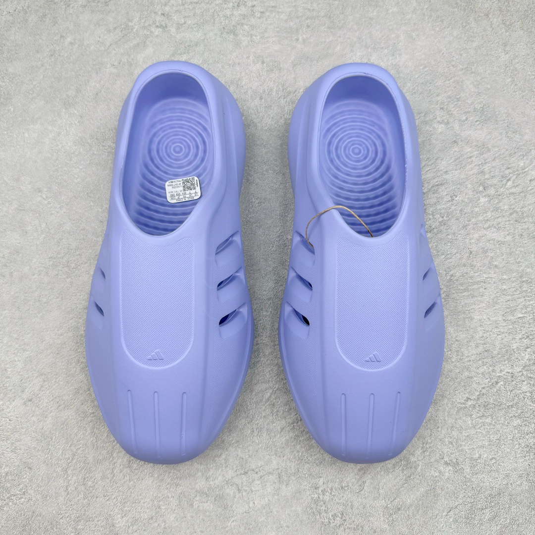  Adidas originals AdiFom lllnfinity 穆勒风慵懒惬意 防滑防磨 包头 室外 室内拖鞋 沙滩鞋 男鞋 女鞋 紫色 IH0356 