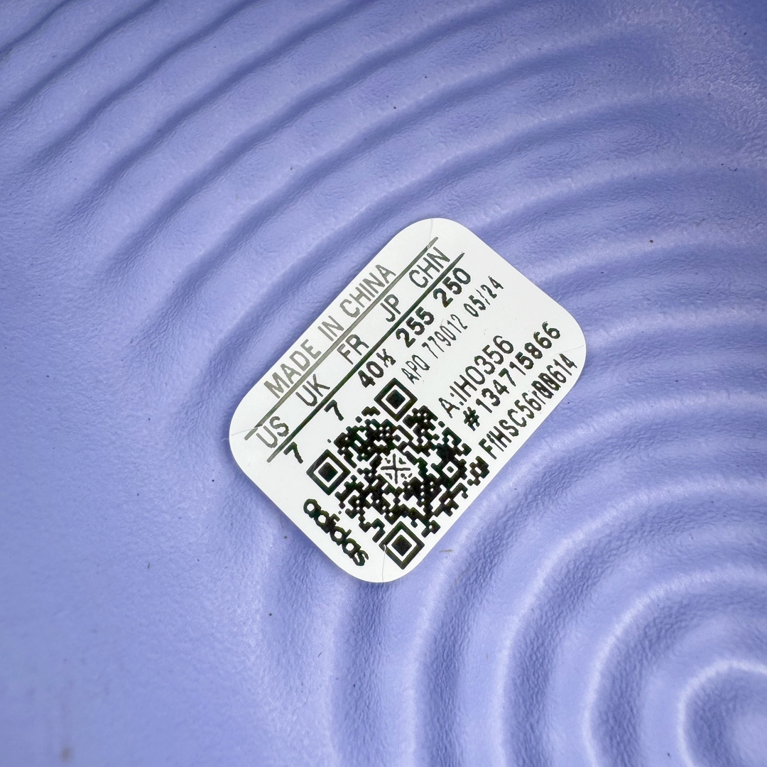  Adidas originals AdiFom lllnfinity 穆勒风慵懒惬意 防滑防磨 包头 室外 室内拖鞋 沙滩鞋 男鞋 女鞋 紫色 IH0356 