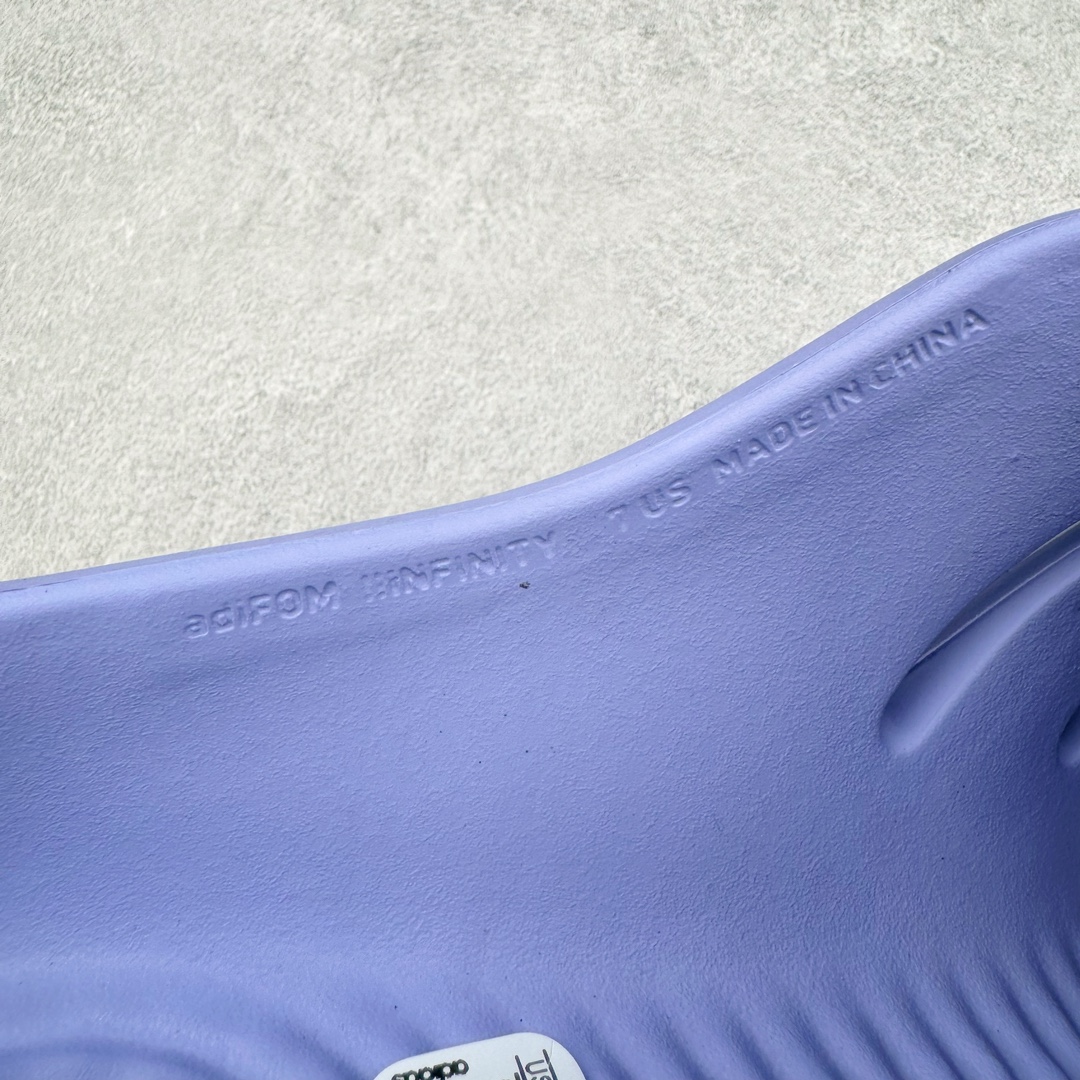  Adidas originals AdiFom lllnfinity 穆勒风慵懒惬意 防滑防磨 包头 室外 室内拖鞋 沙滩鞋 男鞋 女鞋 紫色 IH0356 