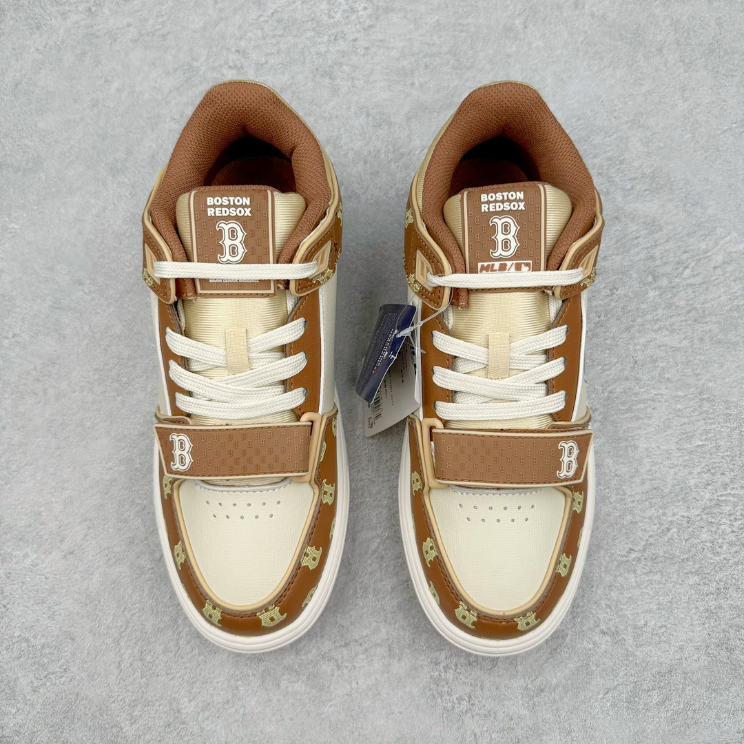  MLB Chunky Liner 纽约洋基队  低筒 厚底 老爹鞋 防滑减震耐磨 板鞋 休闲鞋 男鞋 女鞋 波鞋 深棕色 3ASXCLP3N-43BRD