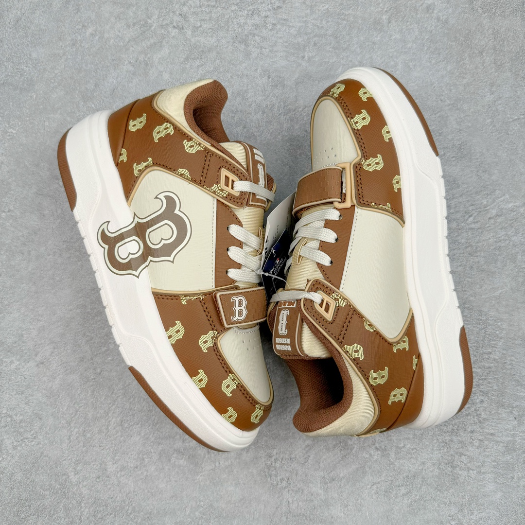  MLB Chunky Liner 纽约洋基队  低筒 厚底 老爹鞋 防滑减震耐磨 板鞋 休闲鞋 男鞋 女鞋 波鞋 深棕色 3ASXCLP3N-43BRD