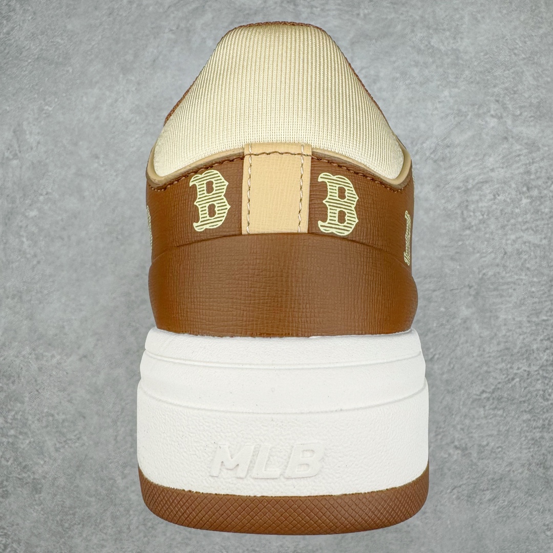  MLB Chunky Liner 纽约洋基队  低筒 厚底 老爹鞋 防滑减震耐磨 板鞋 休闲鞋 男鞋 女鞋 波鞋 深棕色 3ASXCLP3N-43BRD