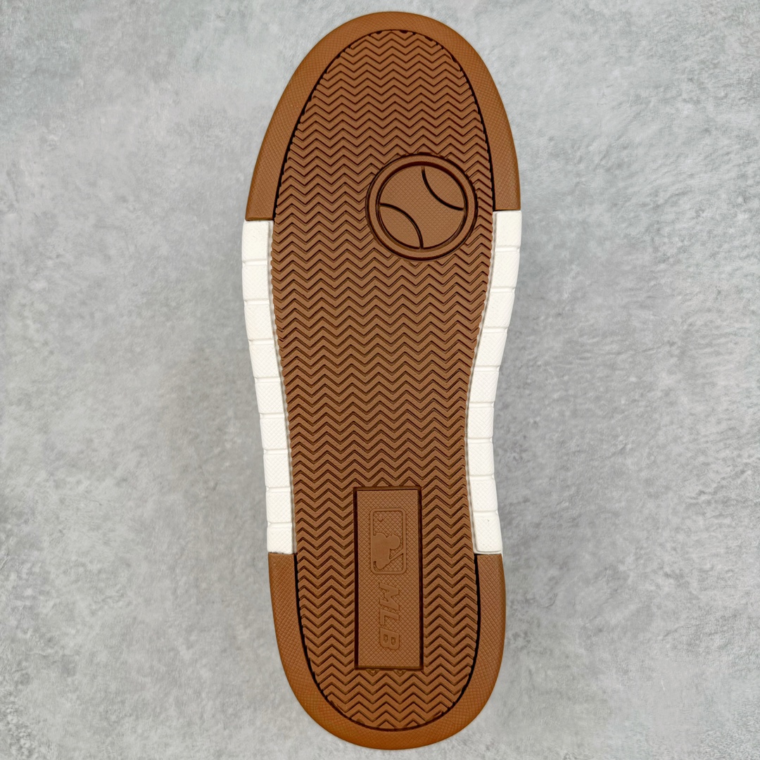  MLB Chunky Liner 纽约洋基队  低筒 厚底 老爹鞋 防滑减震耐磨 板鞋 休闲鞋 男鞋 女鞋 波鞋 深棕色 3ASXCLP3N-43BRD