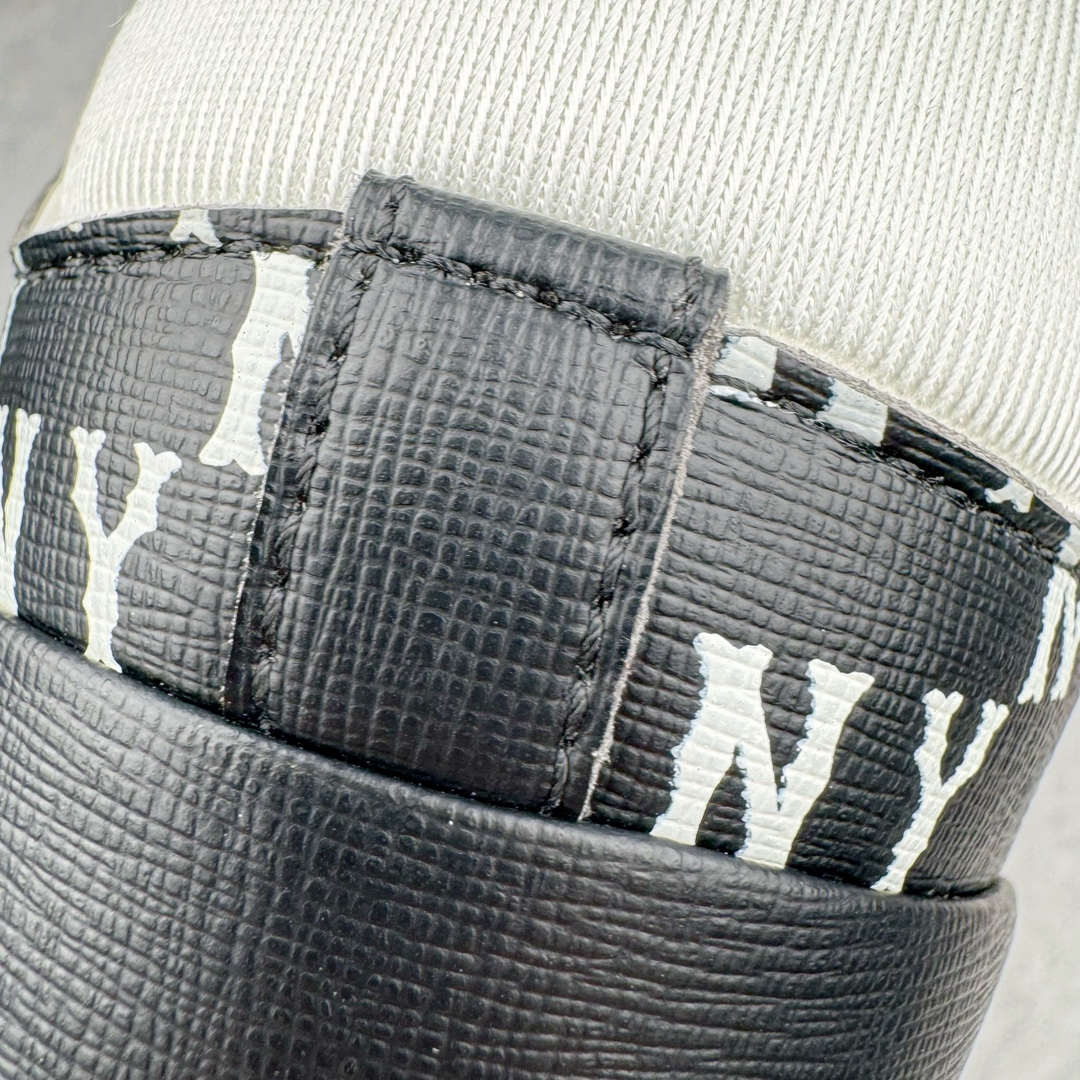  MLB Chunky Liner 纽约洋基队  低筒 厚底 老爹鞋 防滑减震耐磨 板鞋 休闲鞋 男鞋 女鞋 波鞋 米黑 3ASXLM13N-50BKS