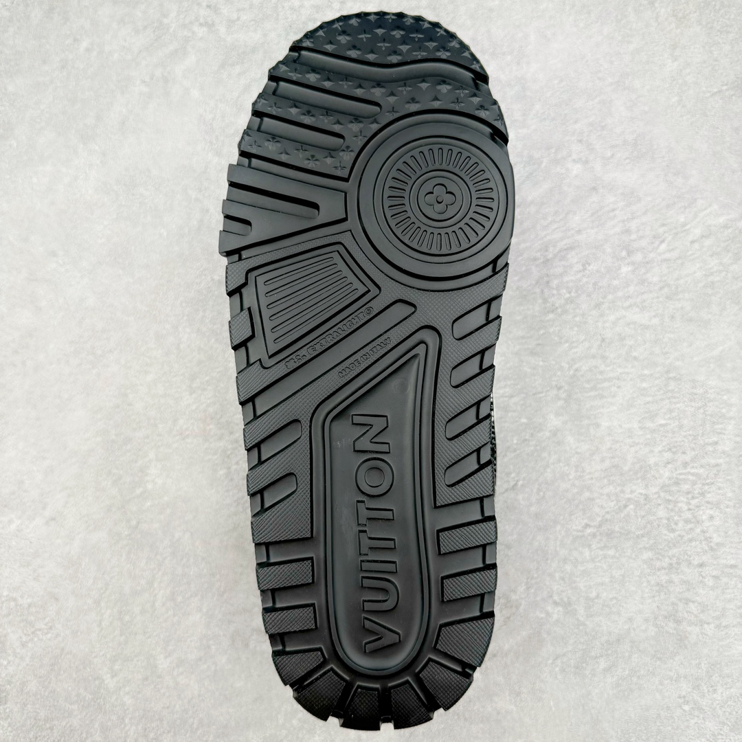  Louis Vuitton 路易威登 TTrainer Maxi 小胖丁  筒 休闲鞋 板鞋 运动鞋 男鞋 女鞋 黑白色  1ACXAQ