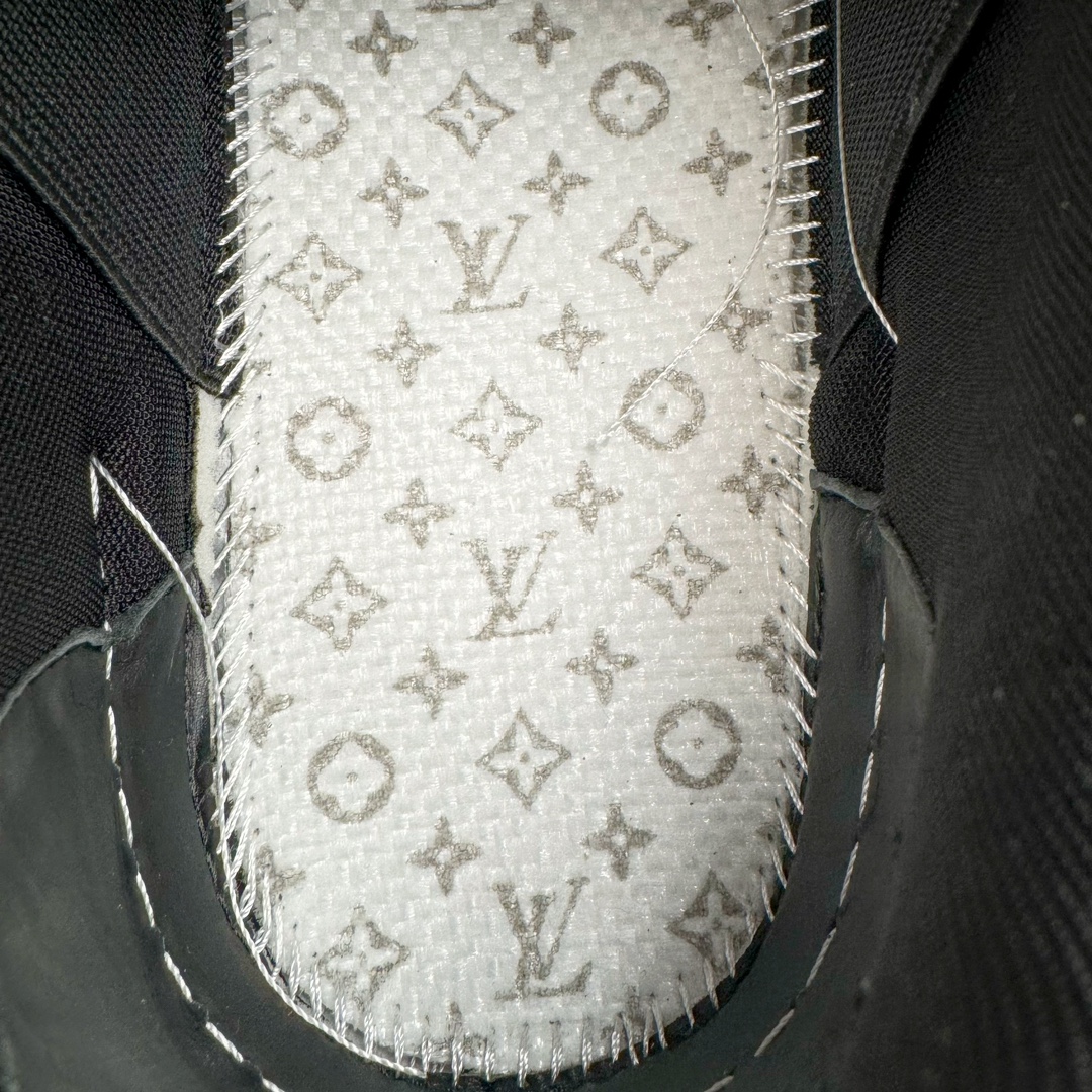  Louis Vuitton 路易威登 TTrainer Maxi 小胖丁  筒 休闲鞋 板鞋 运动鞋 男鞋 女鞋 黑白色  1ACXAQ