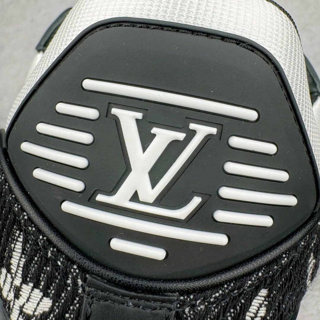  Louis Vuitton 路易威登 TTrainer Maxi 小胖丁  筒 休闲鞋 板鞋 运动鞋 男鞋 女鞋 黑白色  1ACXAQ