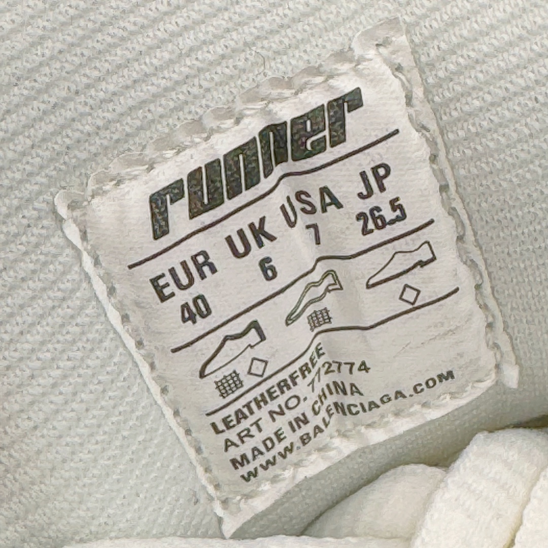  Balenciaga Runner 巴黎世家 老爹鞋 运动鞋 复古板鞋 休闲鞋 男鞋 女鞋 黑白 