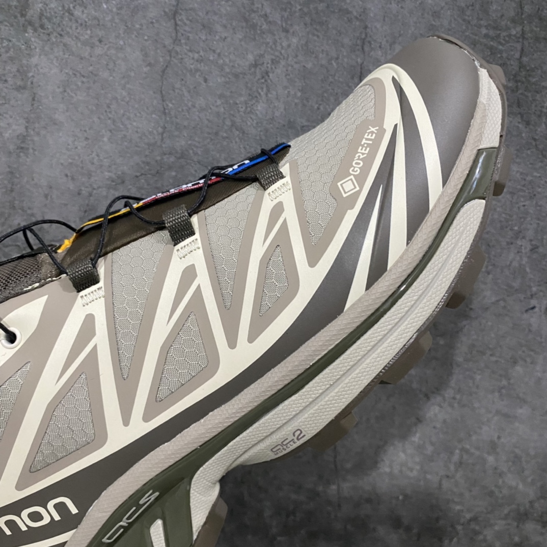  SALOMON XT-6 萨洛蒙  低筒 减震防滑 户外 跑步鞋 运动鞋 登山 男鞋 女鞋  波鞋（版型偏小一码）灰粽  417412
