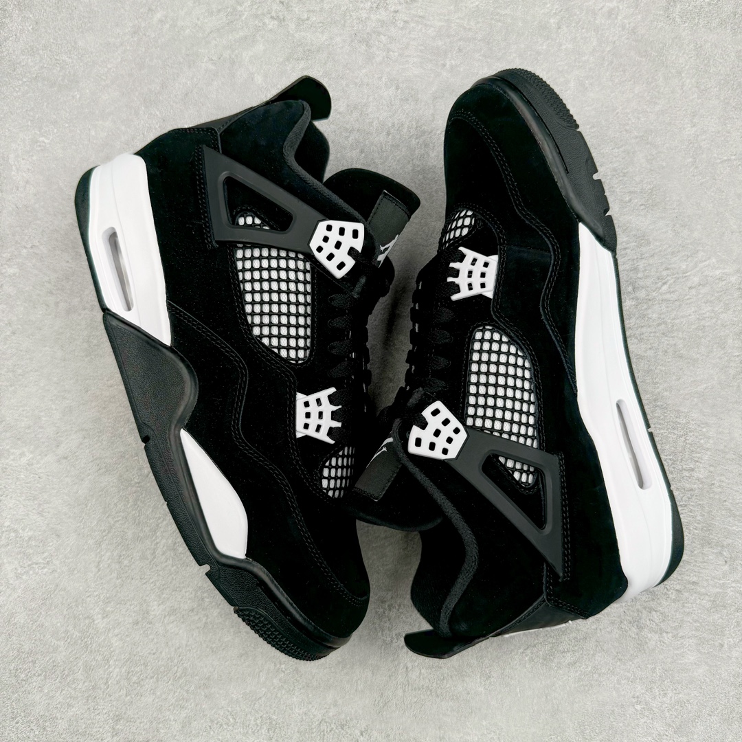  Air Jordan 4 Retro  AJ4  低筒 男鞋 女鞋 耐磨透气 籃球鞋 板鞋 波鞋 白黑雷公  Y3 FQ8138-001