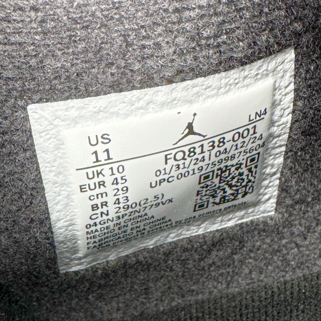  Air Jordan 4 Retro  AJ4  低筒 男鞋 女鞋 耐磨透气 籃球鞋 板鞋 波鞋 白黑雷公  Y3 FQ8138-001