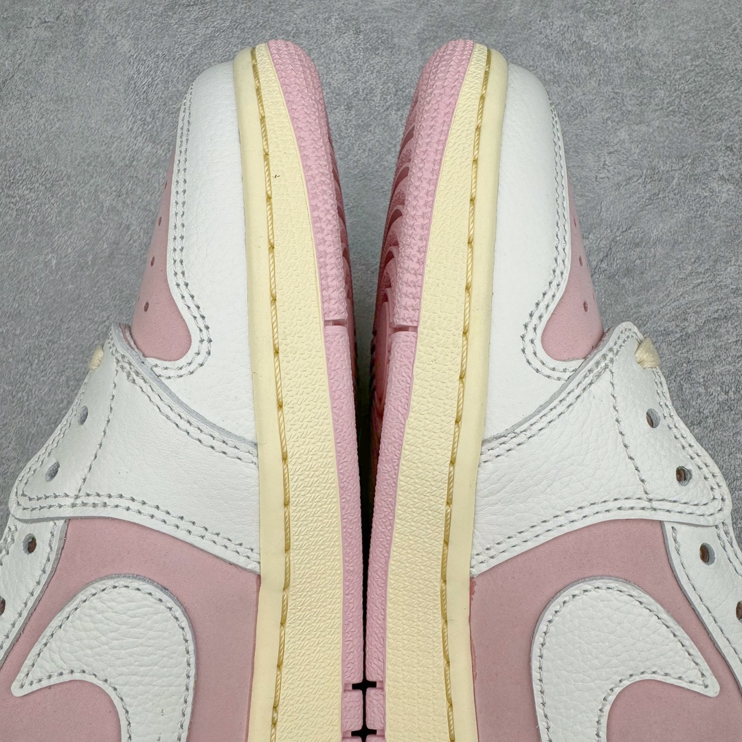  天花板 Travis Scott x Air Jordan 1 Low  AJ1 倒钩 9.0  低筒 倒钩 板鞋 篮球鞋 波鞋 男女同款  粉色DM7866-600