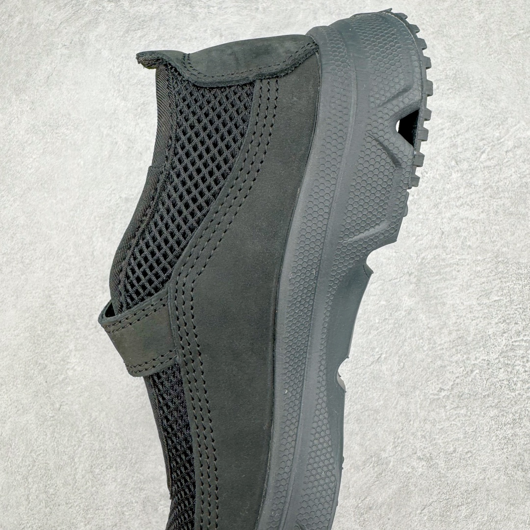 RX MARIE SALOMON  萨洛蒙  低筒 魔术贴 减震防滑 户外休闲鞋 涉水 一脚蹬   女款 黑色 L47363200