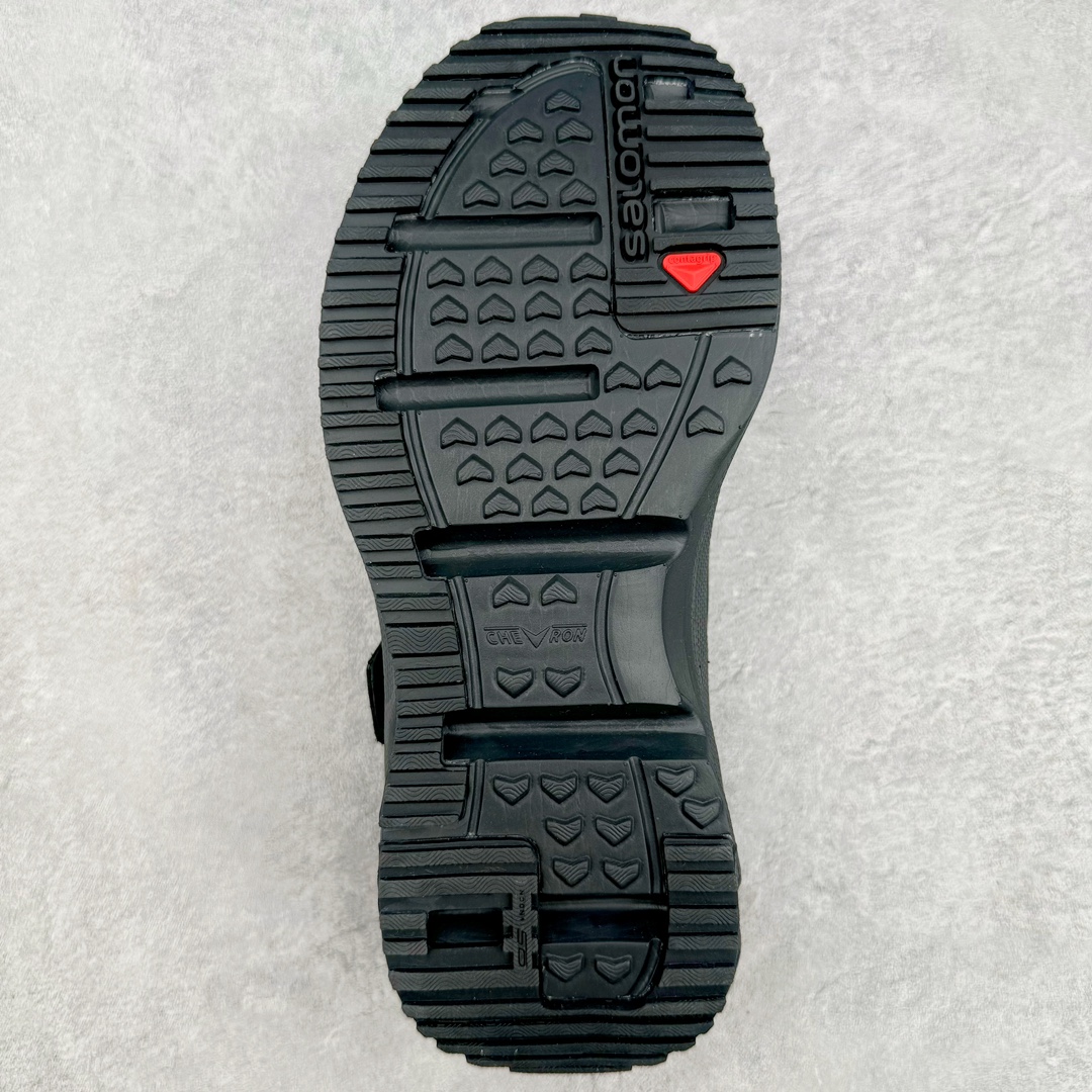 RX MARIE SALOMON  萨洛蒙  低筒 魔术贴 减震防滑 户外休闲鞋 涉水 一脚蹬   女款 黑色 L47363200