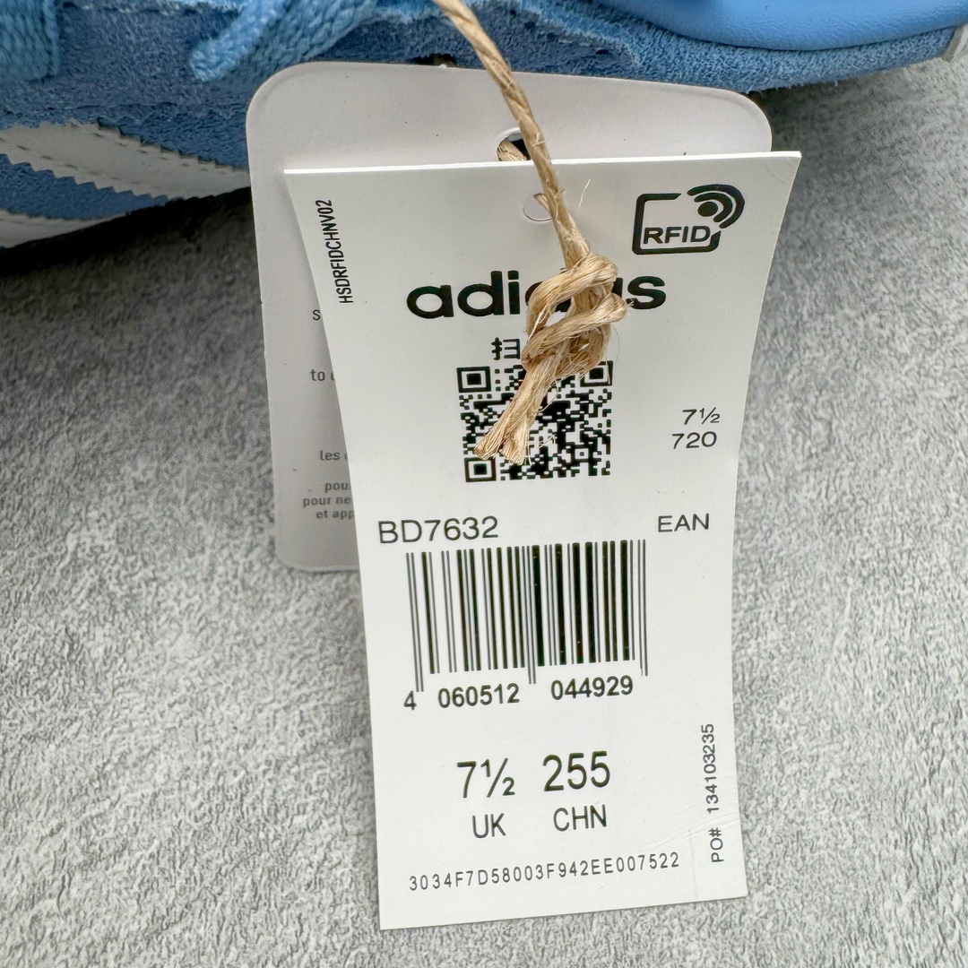  adidass2 originals Handball SPZL  桑巴 平底鞋 低筒 复古板鞋 休闲鞋 男鞋 女鞋 蓝色 BD7632