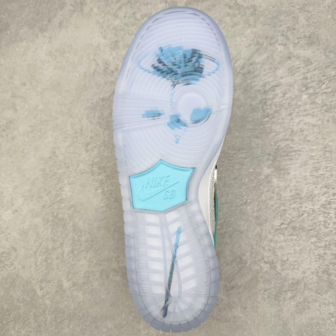  APRIL SKATEBOARDSNike Dunk SB Low White And Multi Color 低筒 休闲鞋 板鞋 男鞋 女鞋 波鞋 白绿 冰封玫瑰  FD2562-400