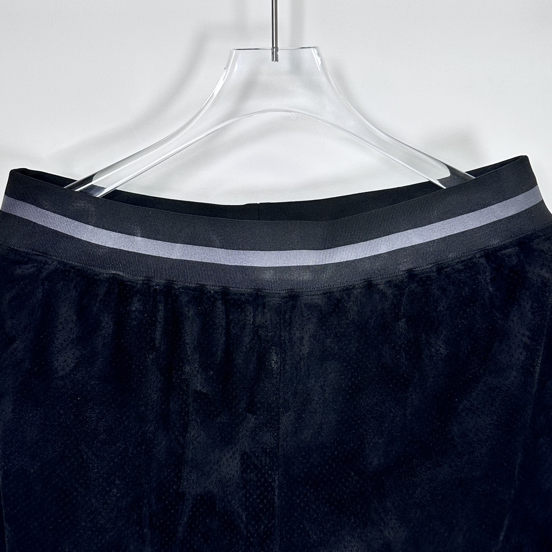  Supreme SS24 WEEK13 UL TRASUEDE MESH SHORT 网眼微标 印花休闲短裤 男女同款 三色 灰色 蓝色 黑色   SUP-SS24-211 