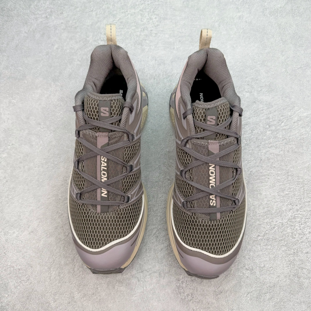  SALOMON XT-6 萨洛蒙  低筒 减震防滑 户外 跑步鞋 运动鞋 登山 男鞋 女鞋  波鞋（版型偏小一码）灰褐色 474681