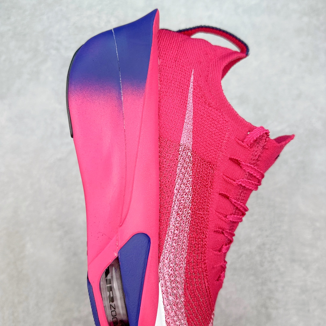  Air Zoom Alphafly NEXT% 3   低筒 减震防滑 马拉松 气垫运动鞋 跑步鞋 男鞋 女鞋 波鞋 玫红 ZD3555-110 