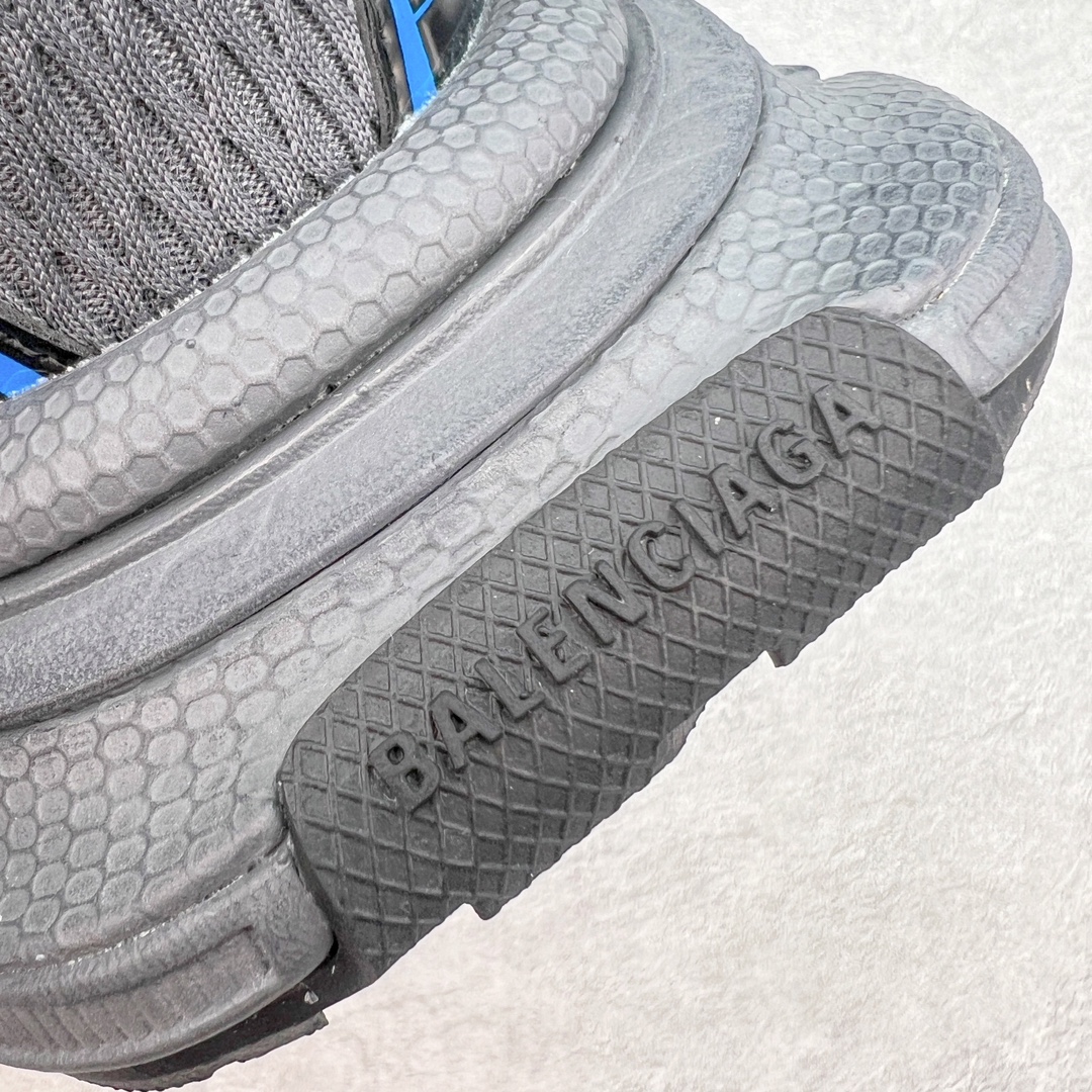  Balenciaga 巴黎世家 3XL 网布 系带 做旧 低筒 老爹鞋 运动 复古板鞋 休闲鞋 男鞋 女鞋  黑绿蓝