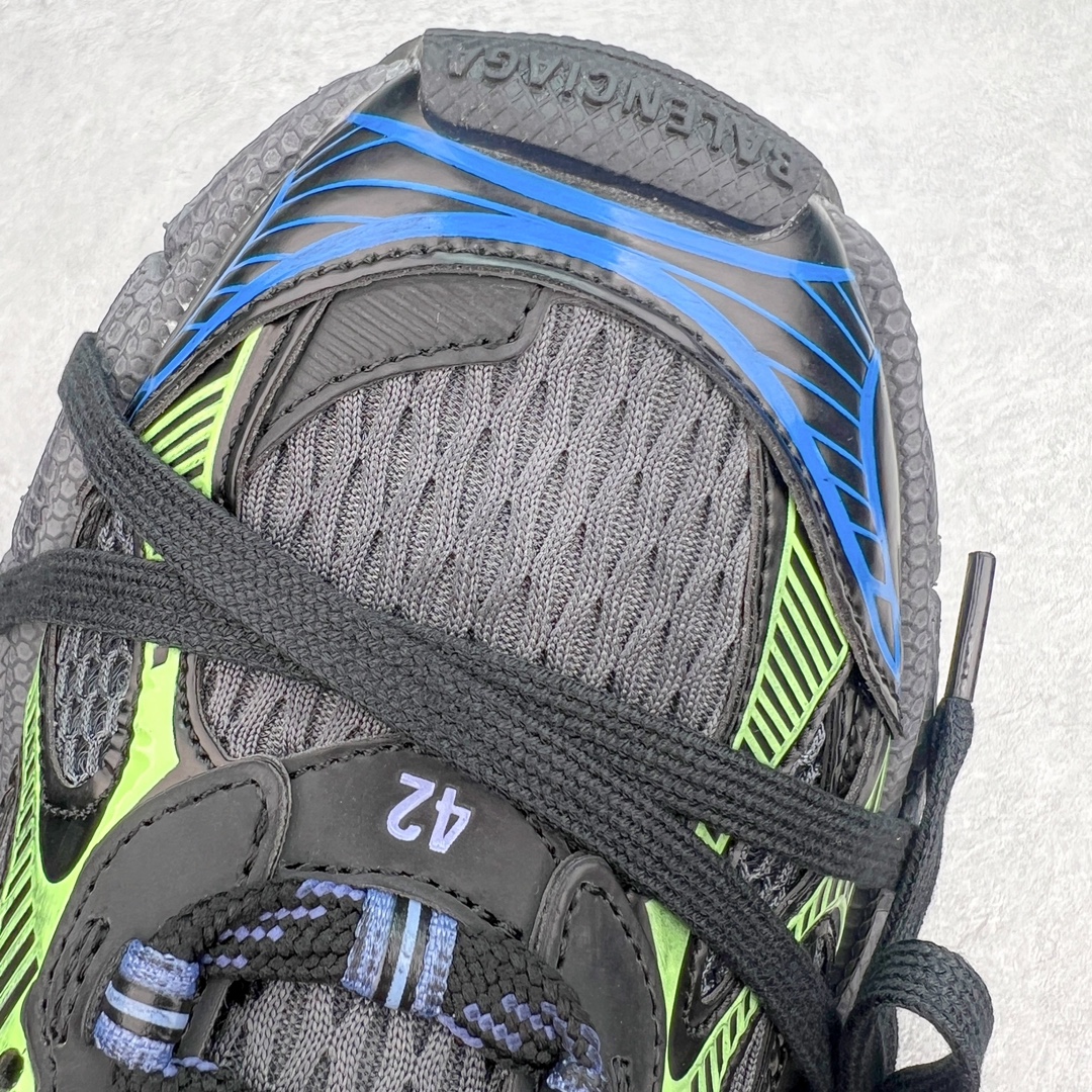  Balenciaga 巴黎世家 3XL 网布 系带 做旧 低筒 老爹鞋 运动 复古板鞋 休闲鞋 男鞋 女鞋  黑绿蓝