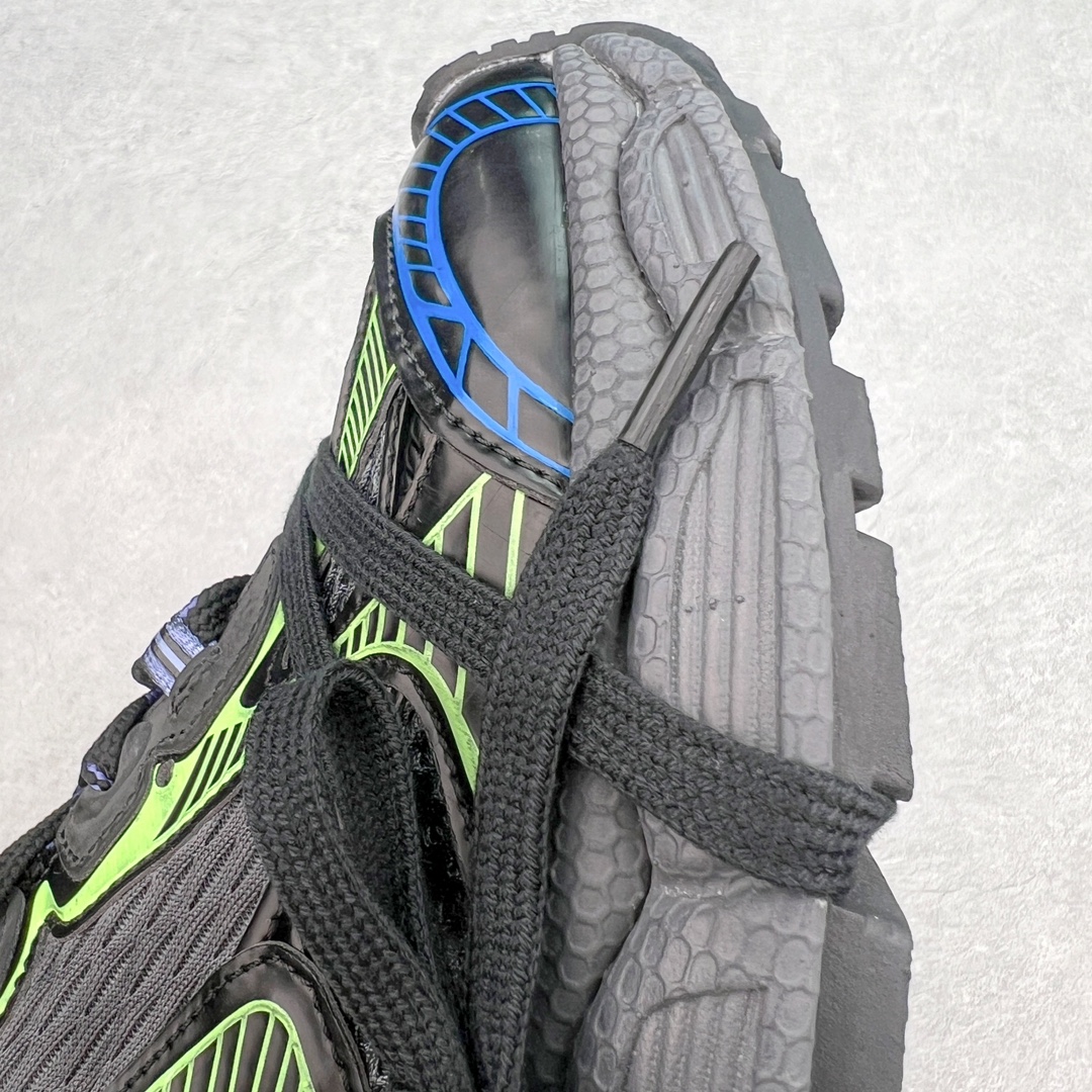  Balenciaga 巴黎世家 3XL 网布 系带 做旧 低筒 老爹鞋 运动 复古板鞋 休闲鞋 男鞋 女鞋  黑绿蓝