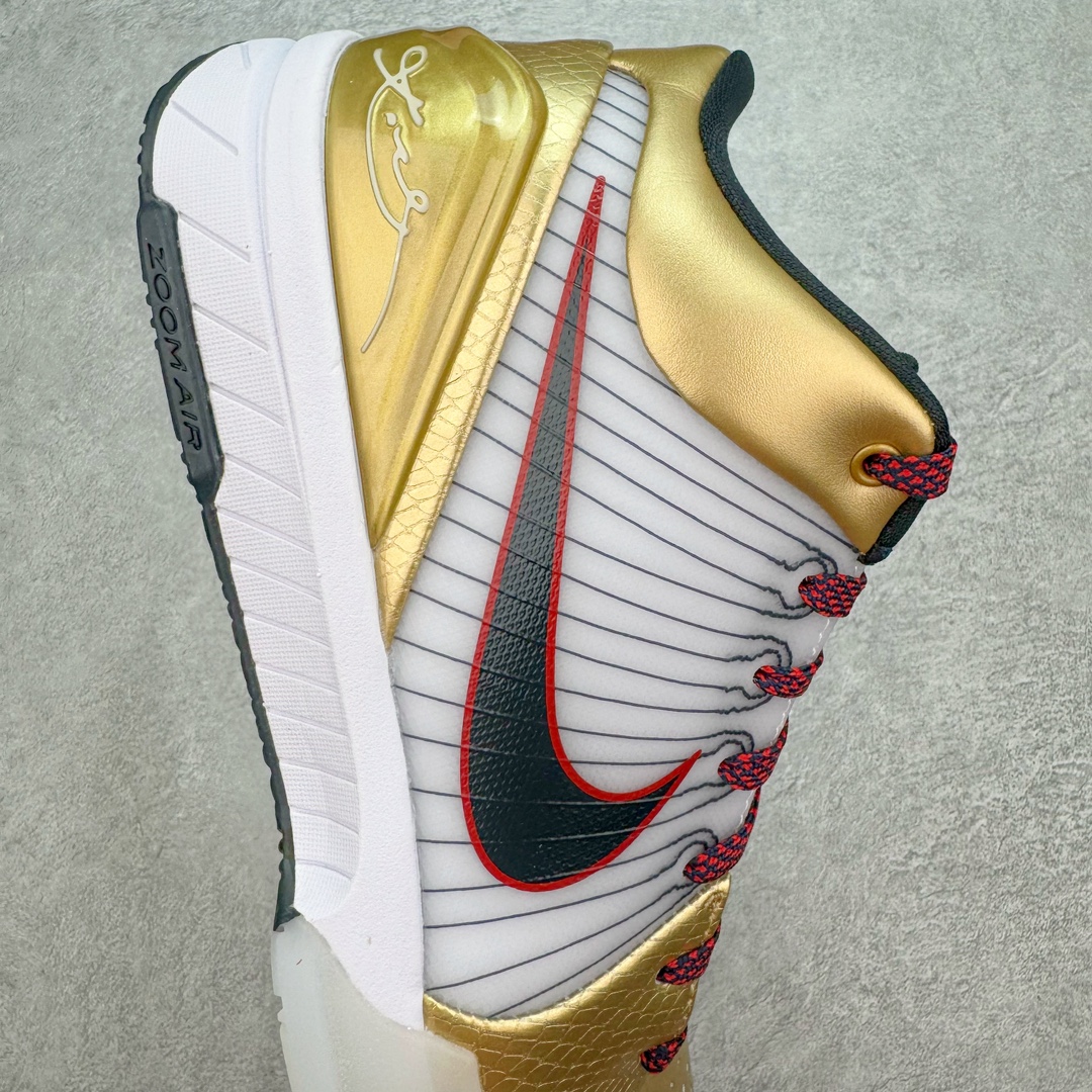  灭世纯原 Zoom Kobe4 Protro Philly 科比 4  低筒  前掌泡棉 後掌氣墊 篮球鞋 实战鞋 球鞋 男鞋  波鞋 奥运会 白黑金 FQ3544-100 
