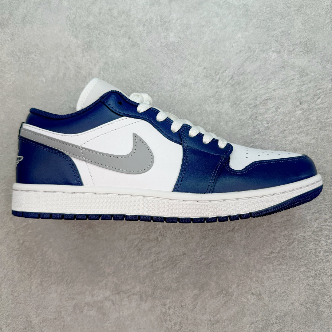  Air Jordan AJ1 Low  低筒  复古防滑 板鞋休闲 篮球鞋  波鞋  男款  海军蓝 553558-141