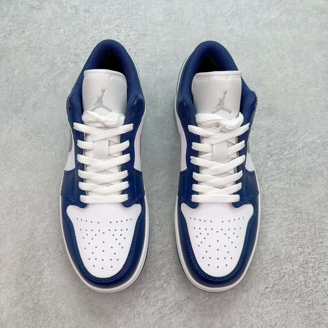  Air Jordan AJ1 Low  低筒  复古防滑 板鞋休闲 篮球鞋  波鞋  男款  海军蓝 553558-141