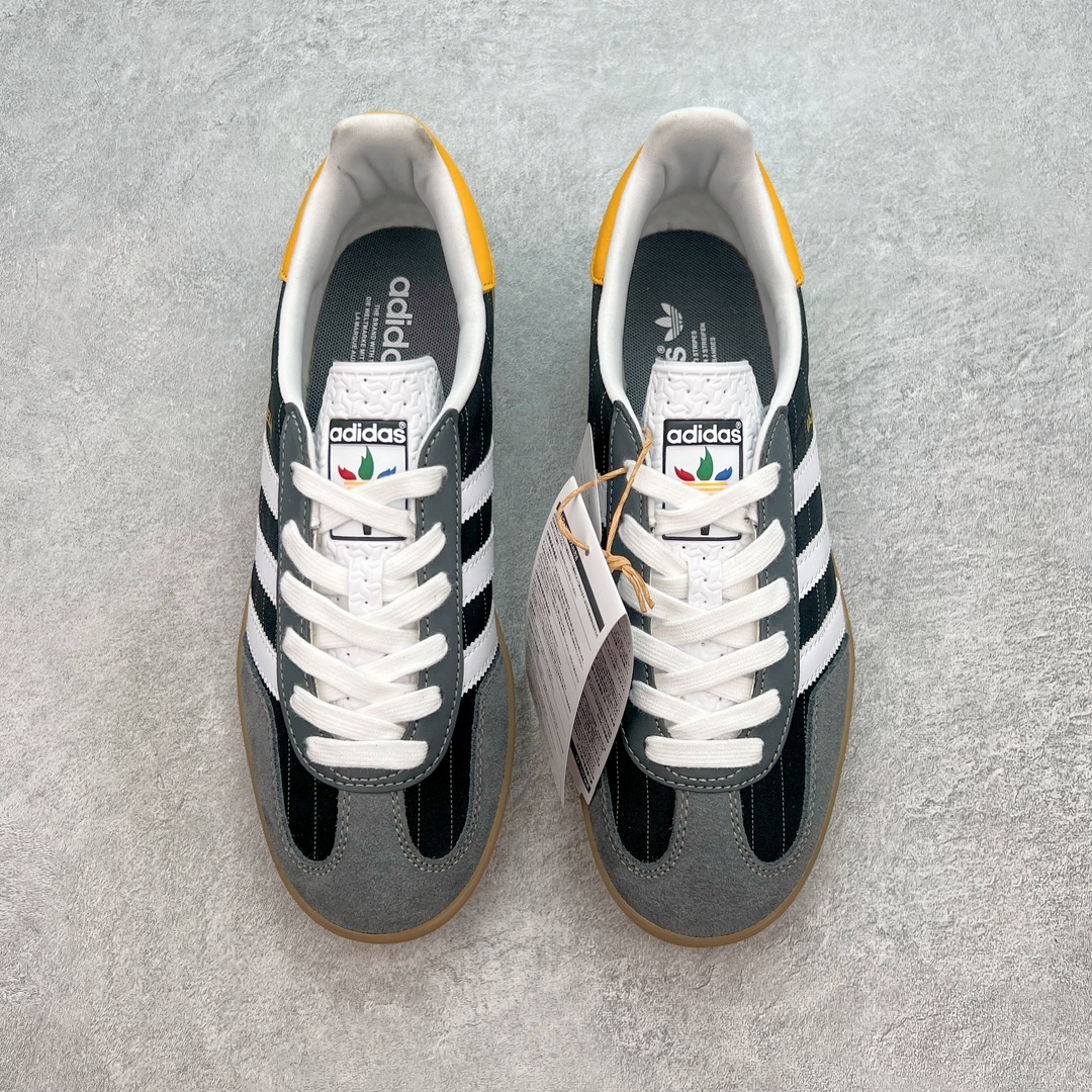  s2 Adidas Originals Gazelle Indoor Olympic Black 低筒 瞪羚室内 复古板鞋 德训休闲鞋 男鞋 女鞋 黑色 IF9642