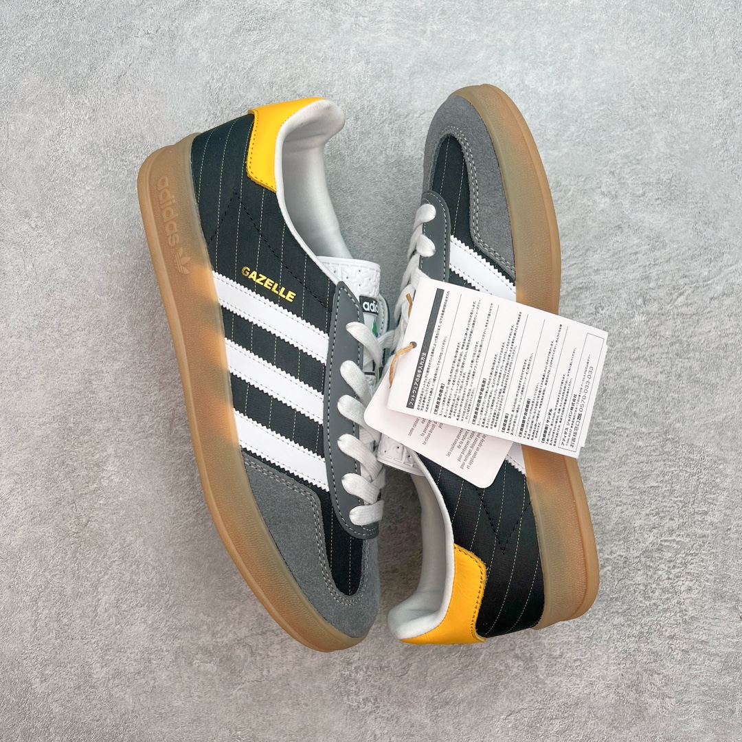 s2 Adidas Originals Gazelle Indoor Olympic Black 低筒 瞪羚室内 复古板鞋 德训休闲鞋 男鞋 女鞋 黑色 IF9642